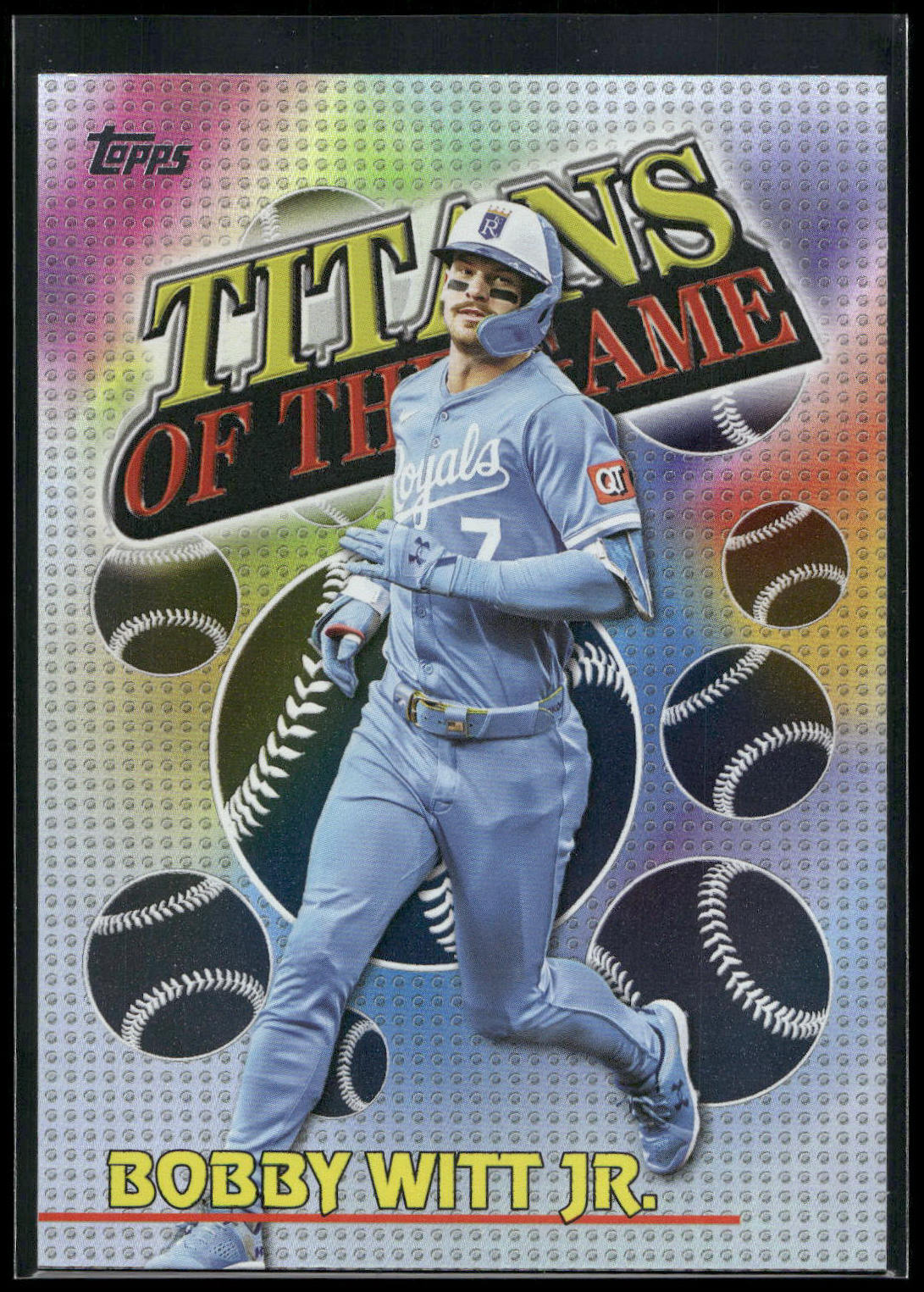 2026 Topps #TOG-16 Bobby Witt Jr. Titans of the Game
