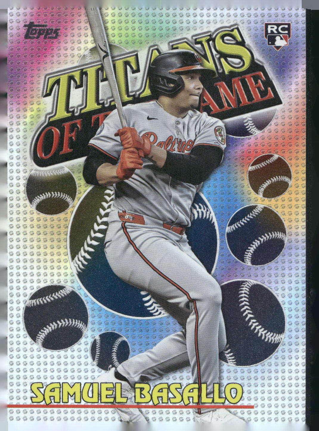 2026 Topps #TOG-10 Samuel Basallo Titans of the Game