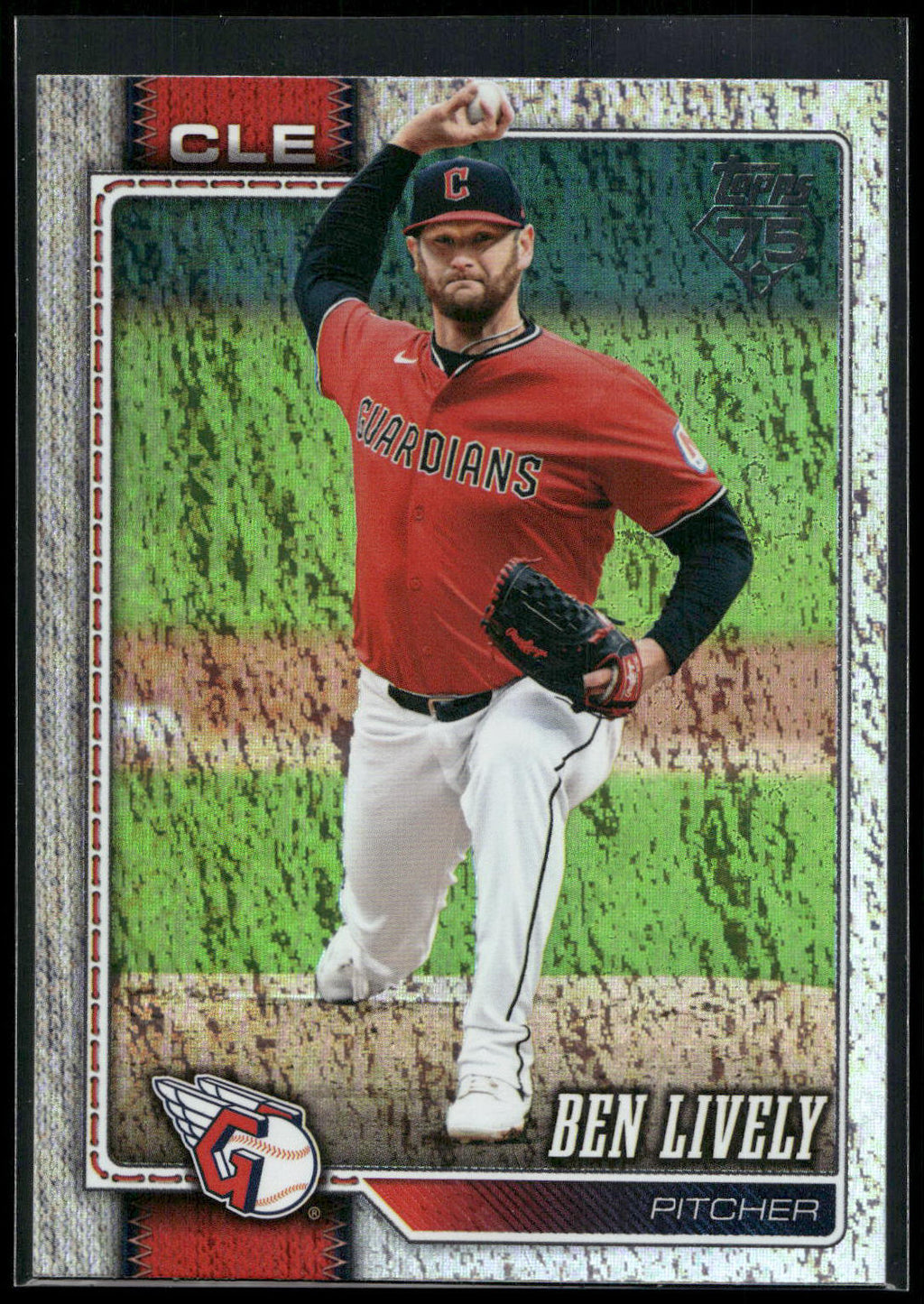 2026 Topps #109 Ben Lively Sandglitter