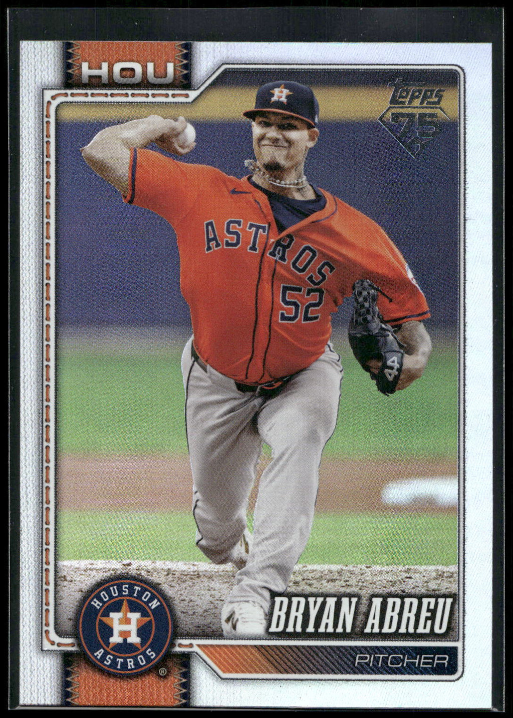 2026 Topps #231 Bryan Abreu Rainbow Foil