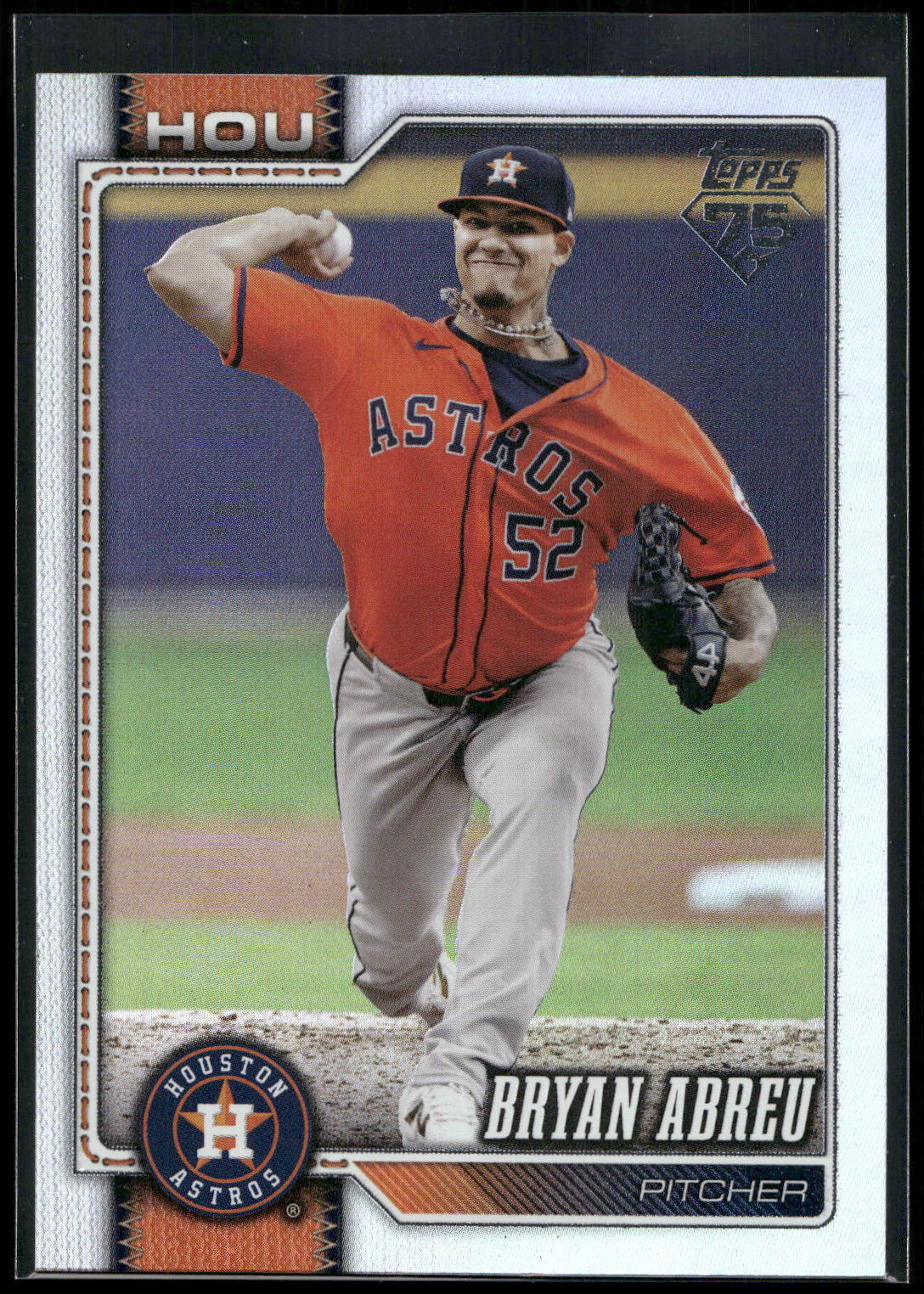 2026 Topps #231 Bryan Abreu Rainbow Foil