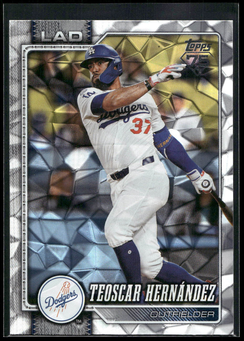 2026 Topps #251 Teoscar Hernández Diamante Foil
