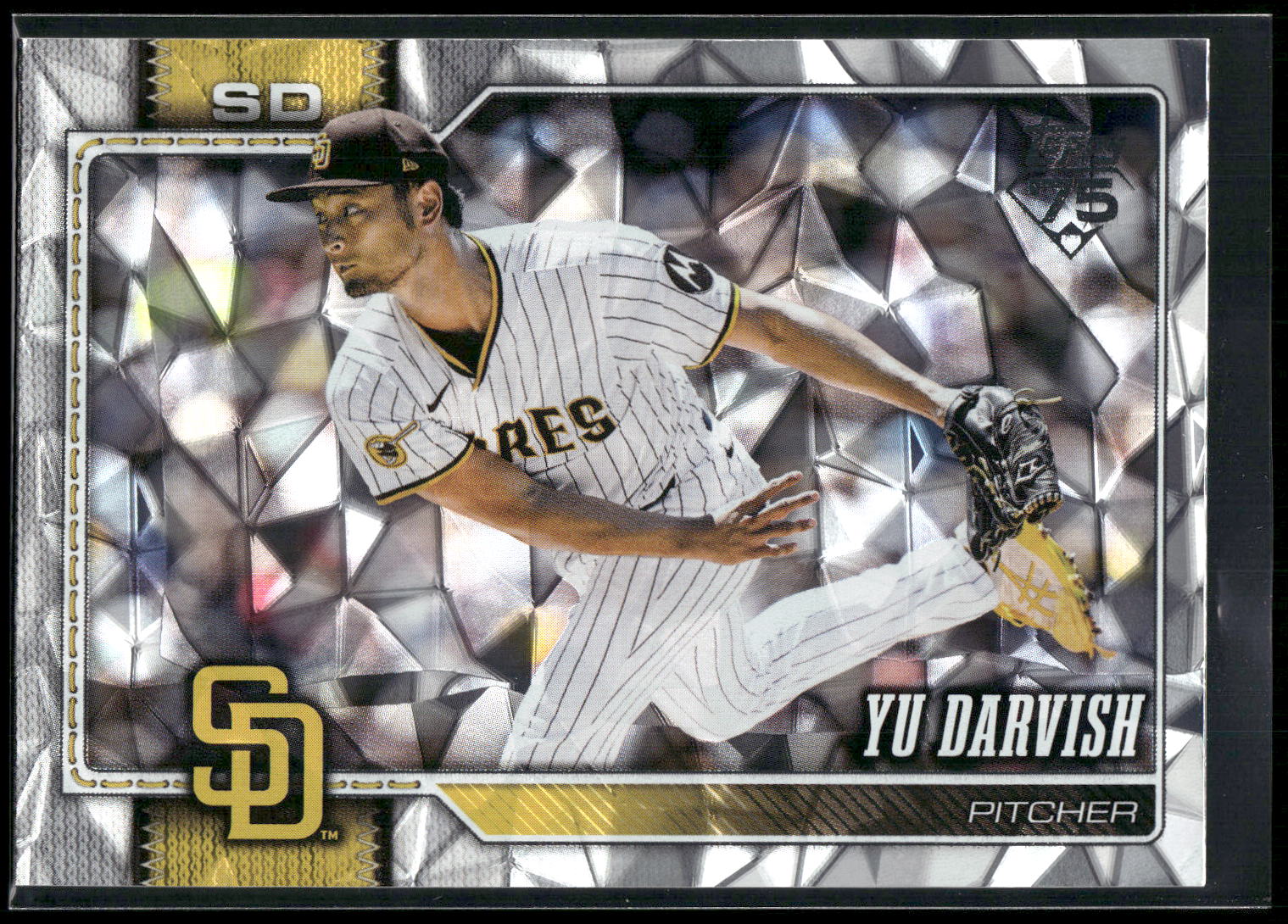 2026 Topps #94 Yu Darvish Diamante Foil