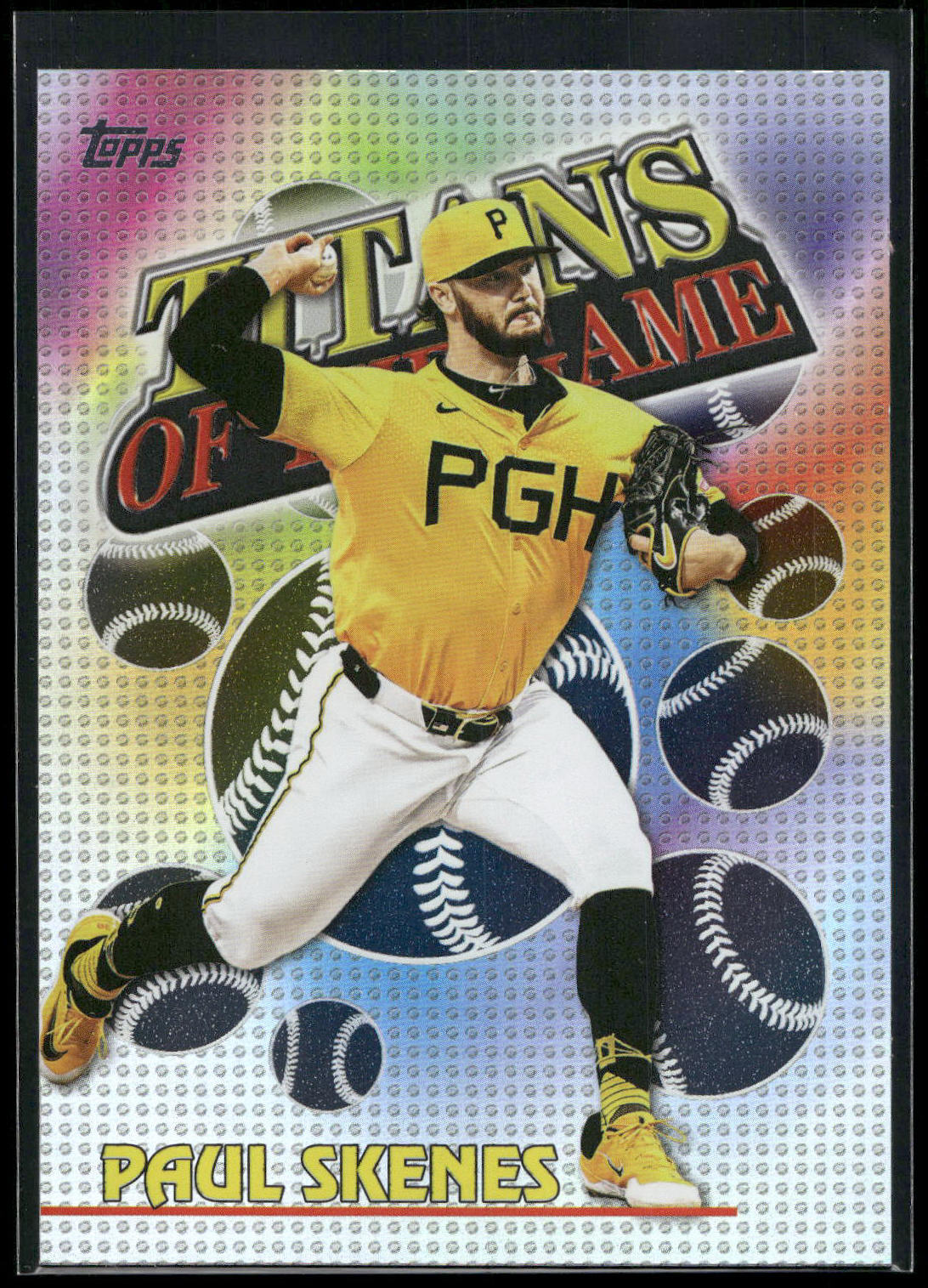 2026 Topps #TOG-14 Paul Skenes Titans of the Game