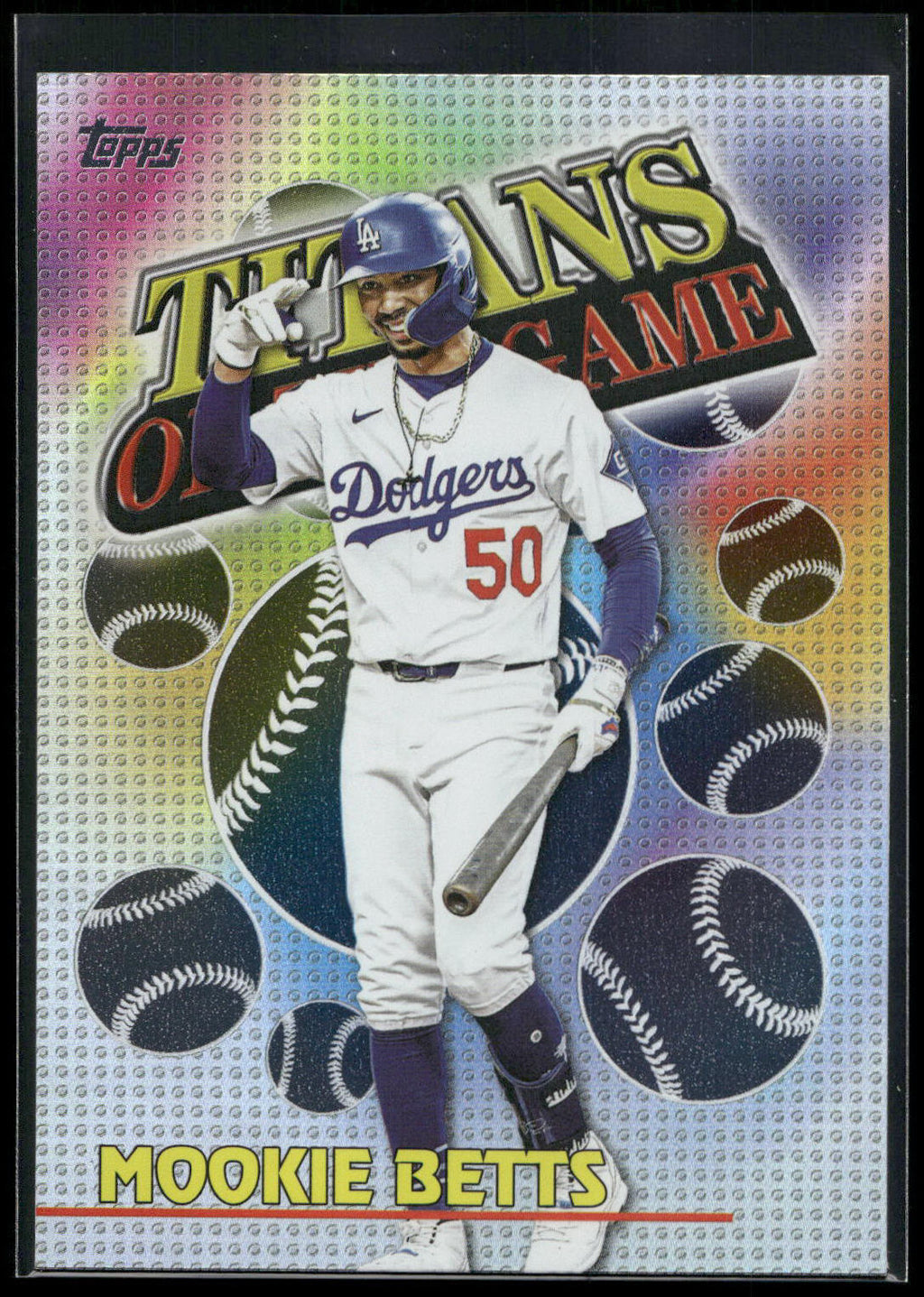 2026 Topps #TOG-8 Mookie Betts Titans of the Game