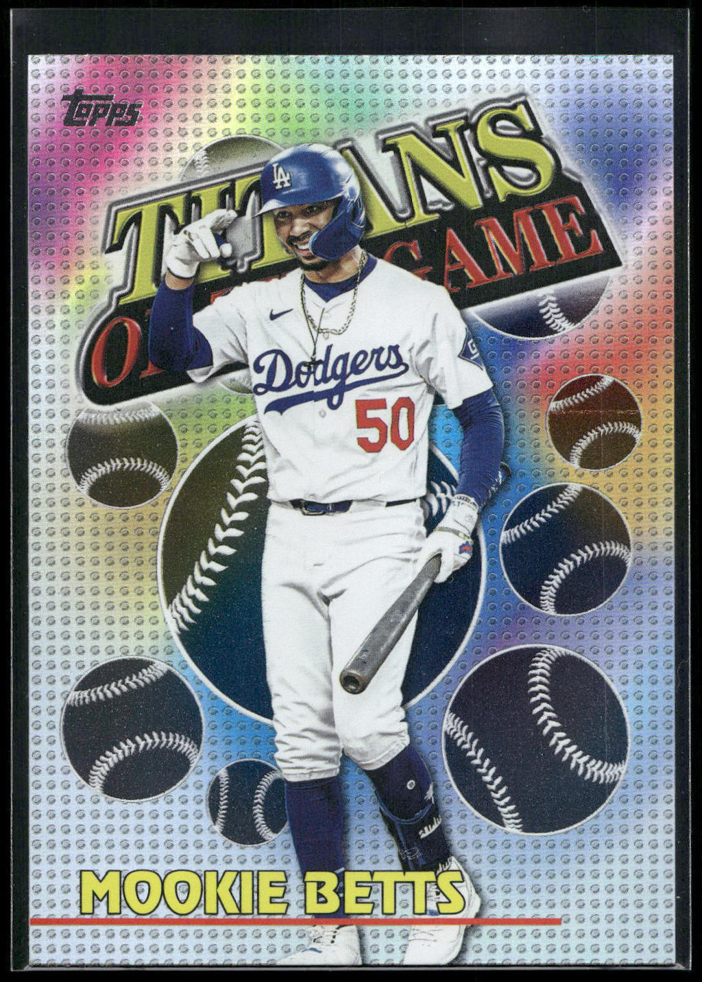 2026 Topps #TOG-8 Mookie Betts Titans of the Game