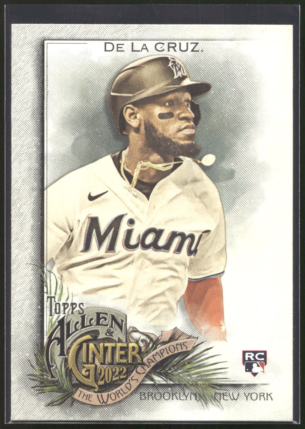 2022 Topps Allen & Ginter #71 Bryan De La Cruz