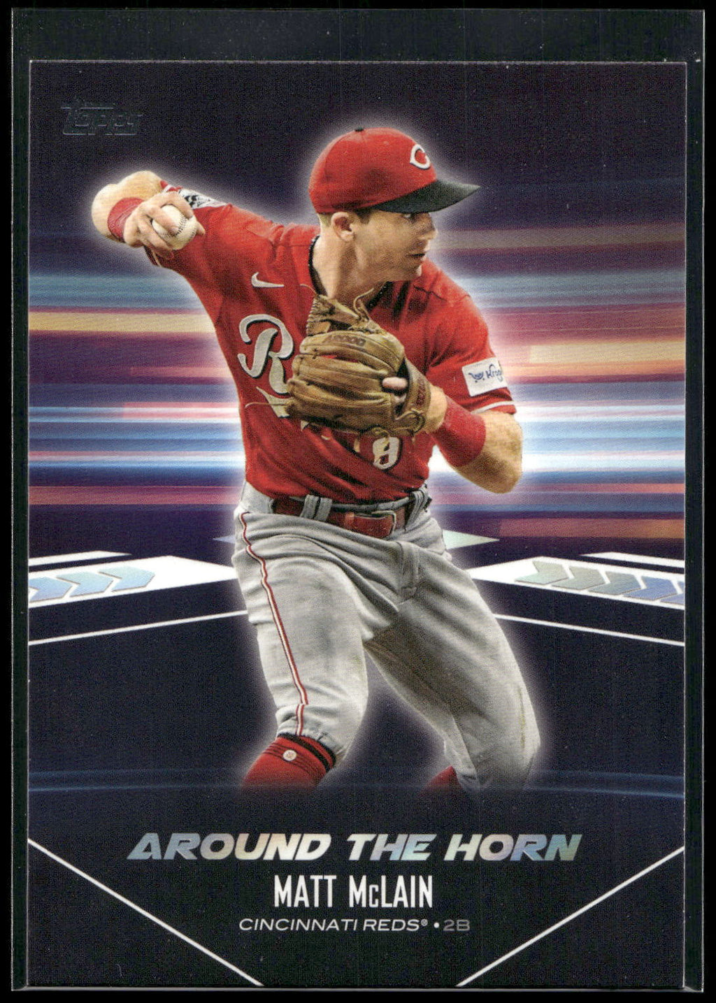 2024 Topps #ATH-20 Matt McLain Around the Horn