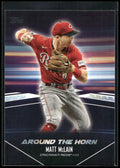 2024 Topps #ATH-20 Matt McLain Around the Horn