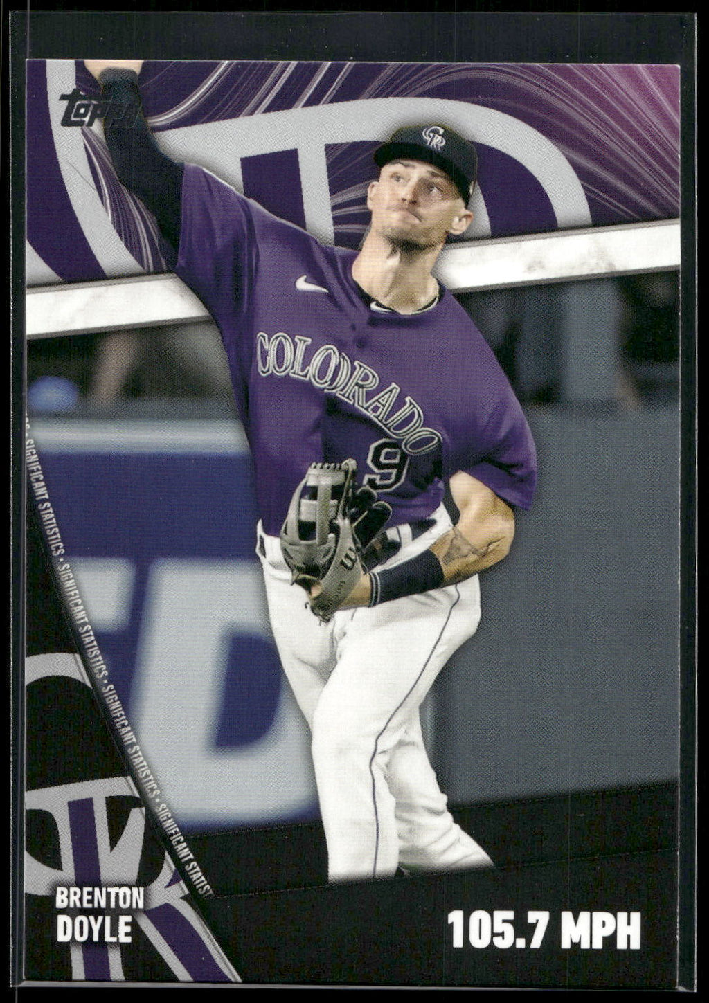 2024 Topps #SS-13 Brenton Doyle Significant Statistics