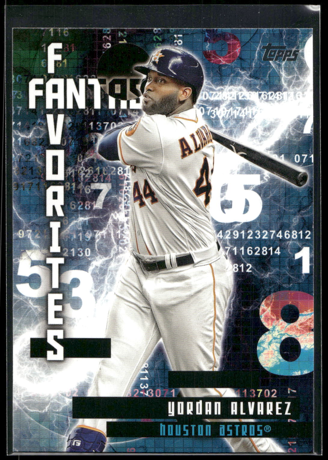 2024 Topps #FF-16 Yordan Alvarez Fantasy Favorites