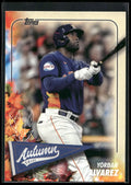 2024 Topps Update #AT-46 Yordan Alvarez Autumn Tales