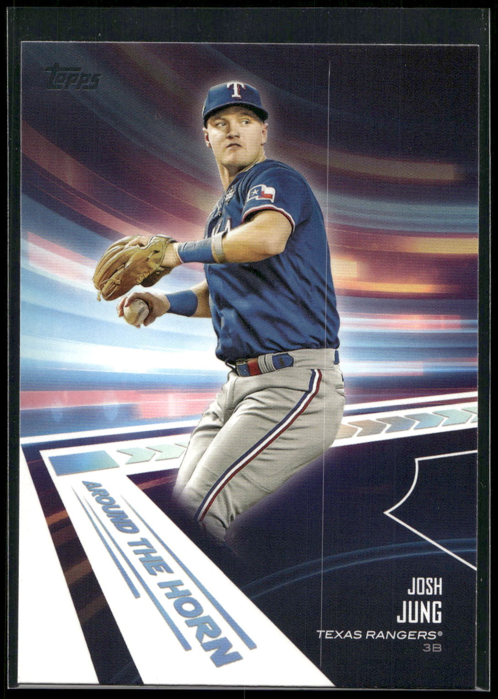 2024 Topps #ATH-25 Josh Jung Around the Horn
