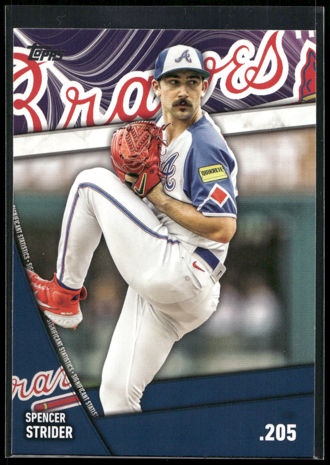 2024 Topps #SS-1 Spencer Strider Significant Statistics