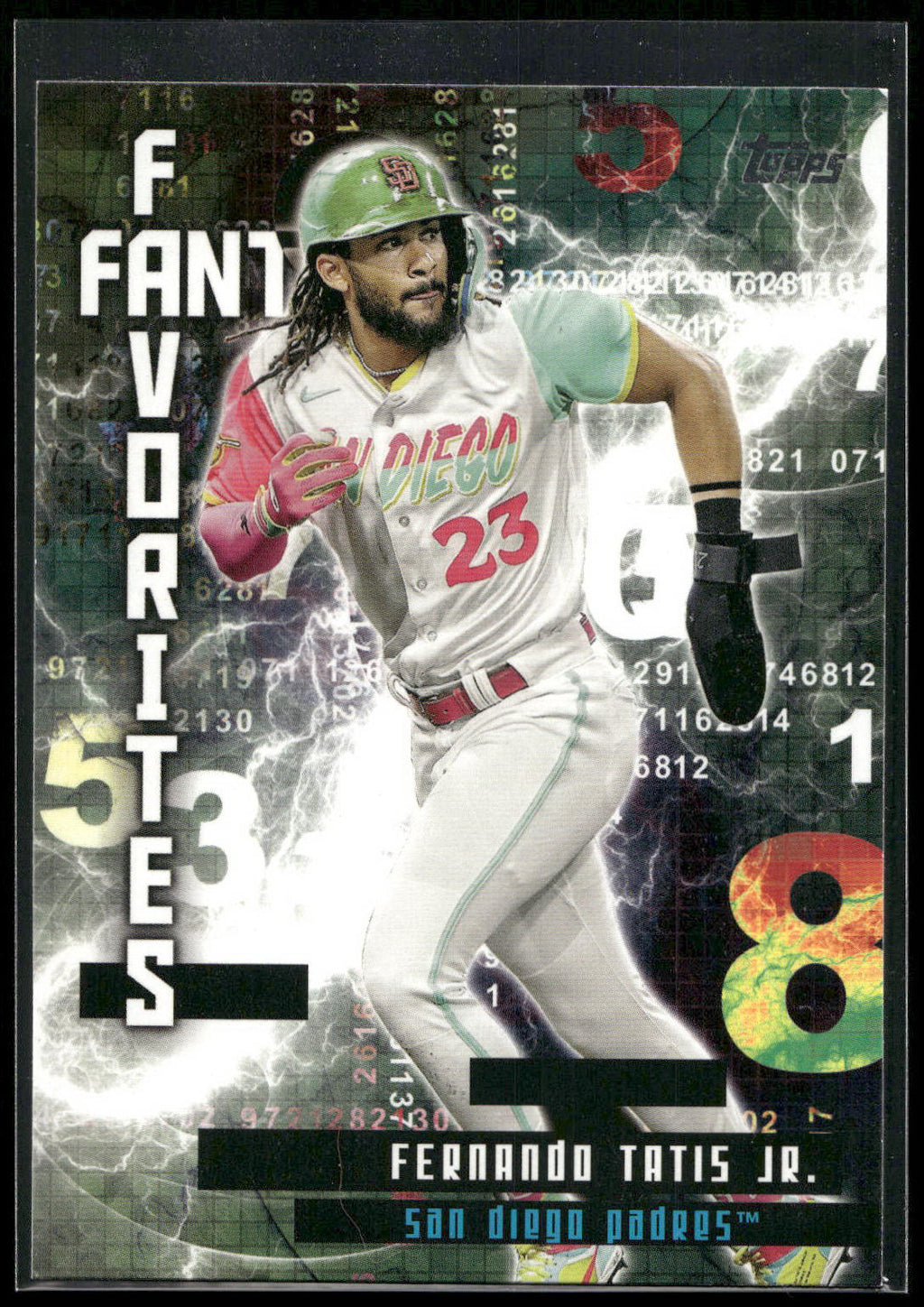2024 Topps #FF-7 Fernando Tatis Jr. Fantasy Favorites