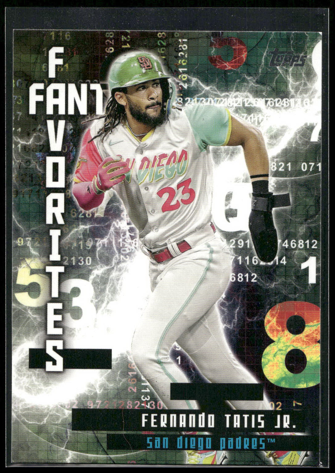 2024 Topps #FF-7 Fernando Tatis Jr. Fantasy Favorites