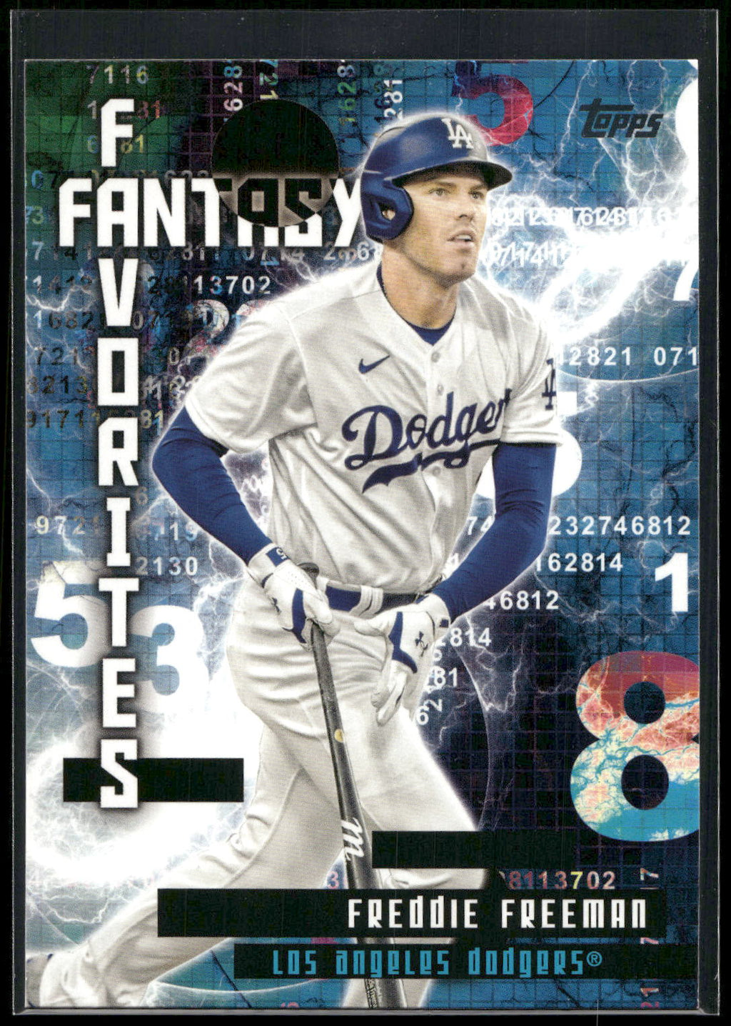 2024 Topps #FF-13 Freddie Freeman Fantasy Favorites