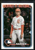 2024 Topps #WIB-4 Alyssa Nakken Women in Baseball