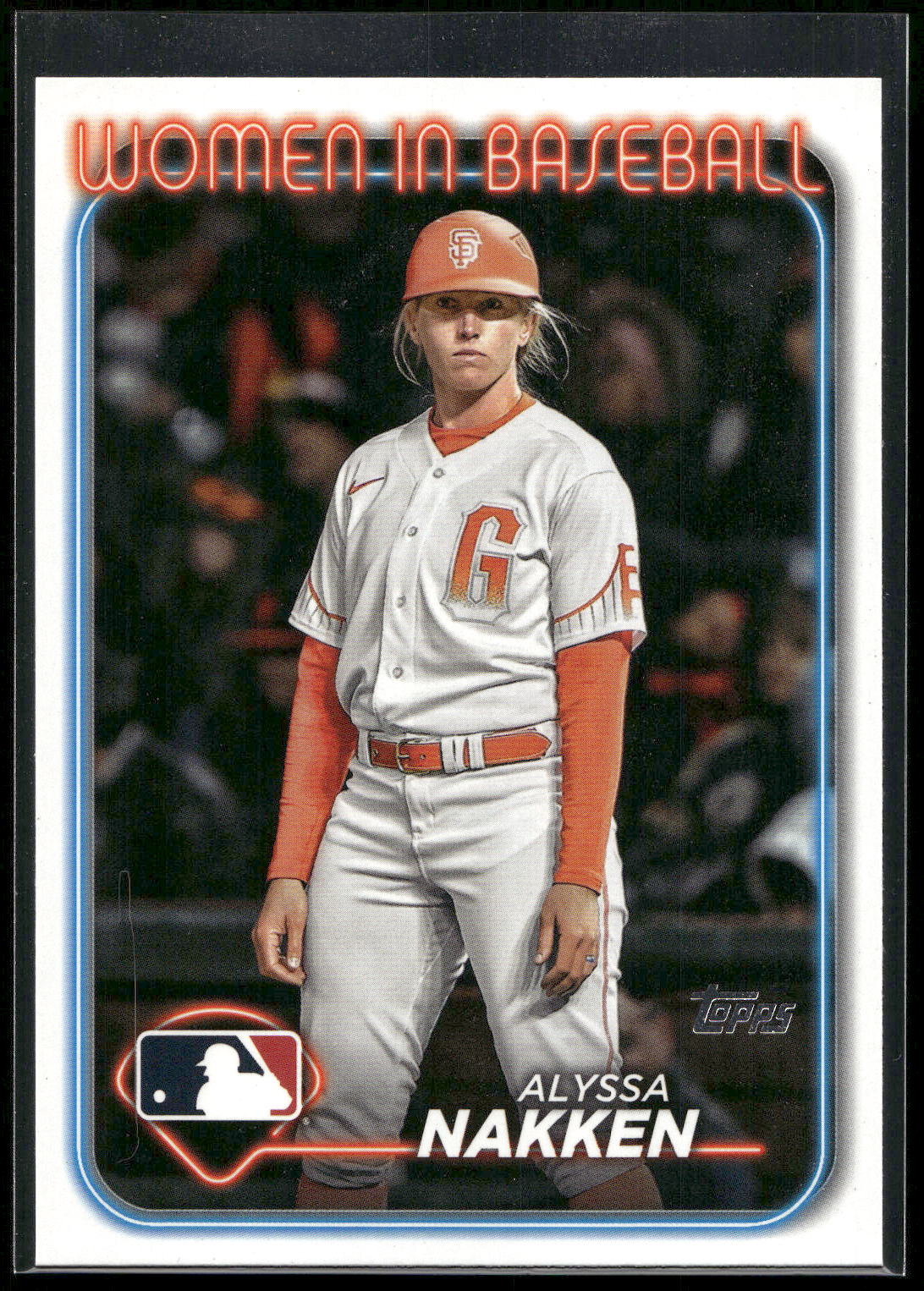 2024 Topps #WIB-4 Alyssa Nakken Women in Baseball