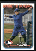 2024 Topps #WIB-5 Rachel Folden Women in Baseball