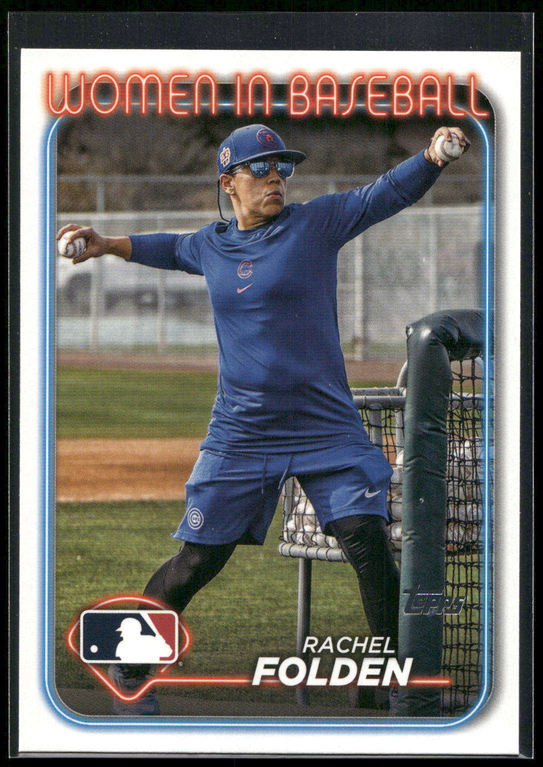 2024 Topps #WIB-5 Rachel Folden Women in Baseball