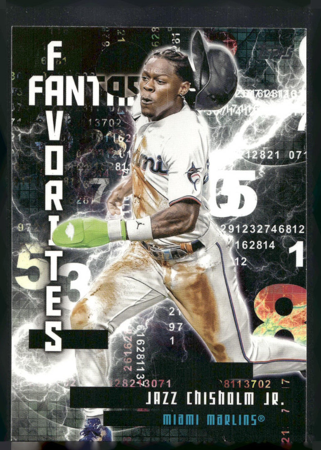2024 Topps #FF-11 Jazz Chisholm Jr. Fantasy Favorites