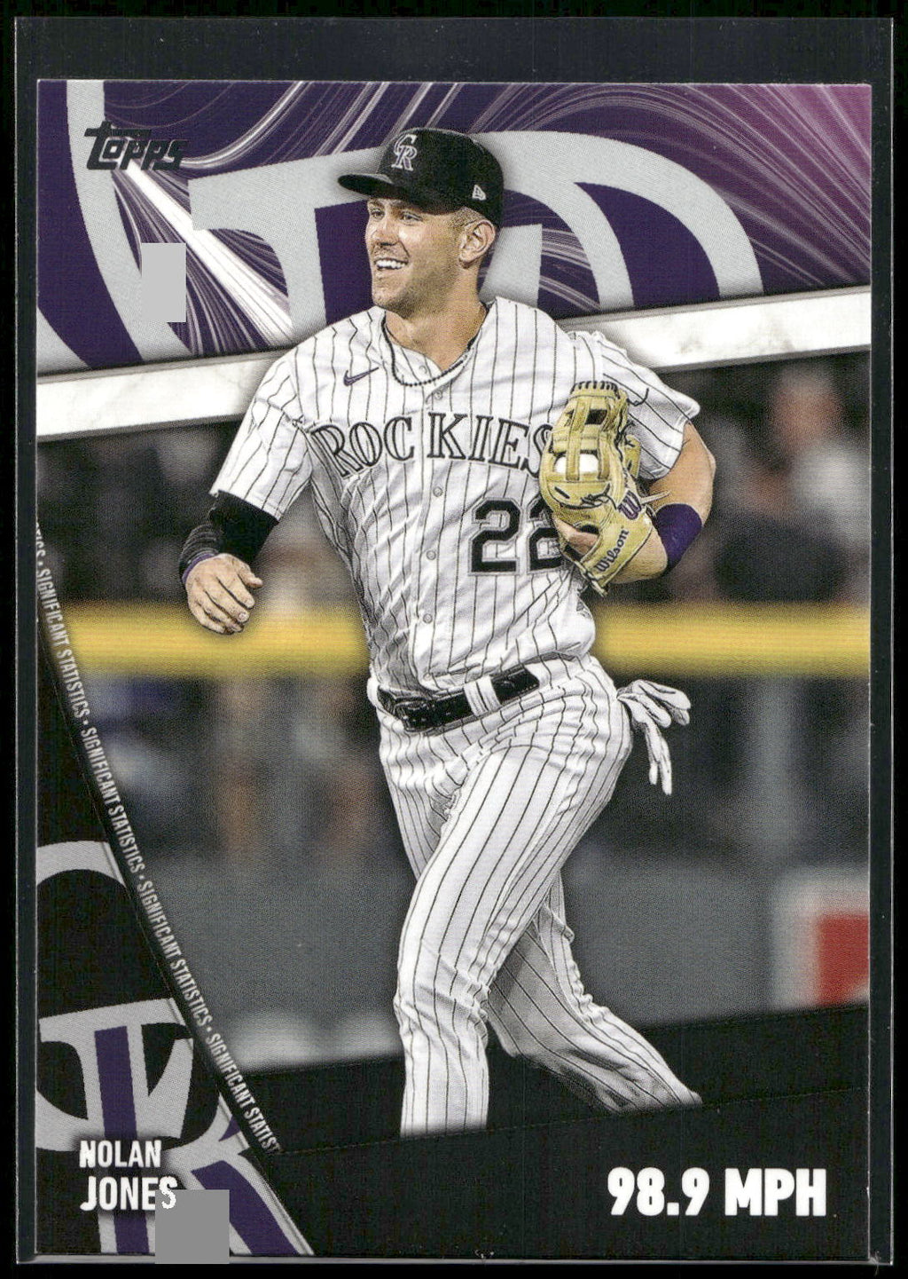 2024 Topps #SS-12 Nolan Jones Significant Statistics