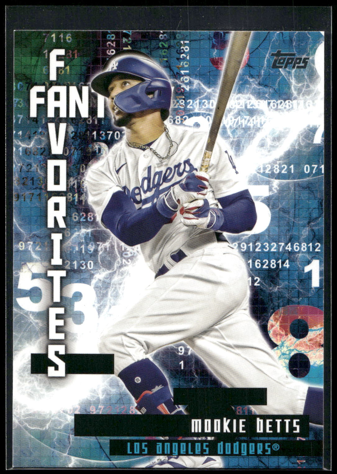 2024 Topps #FF-14 Mookie Betts Fantasy Favorites