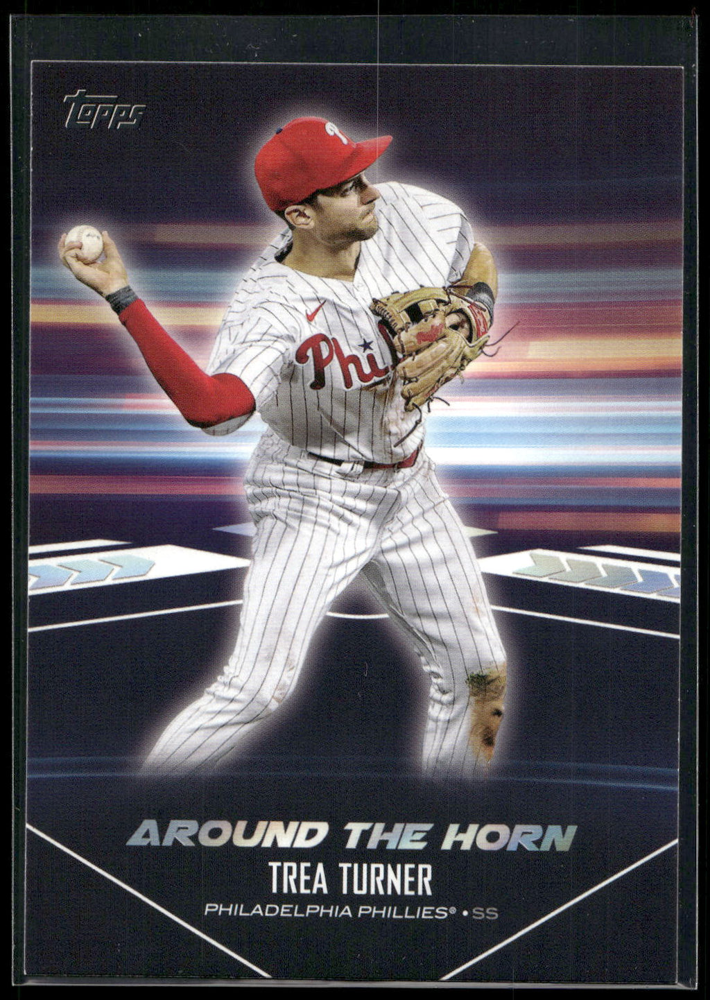2024 Topps #ATH-13 Trea Turner Around the Horn