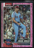2026 Topps #83 Jhoan Duran Pink Holo Foil