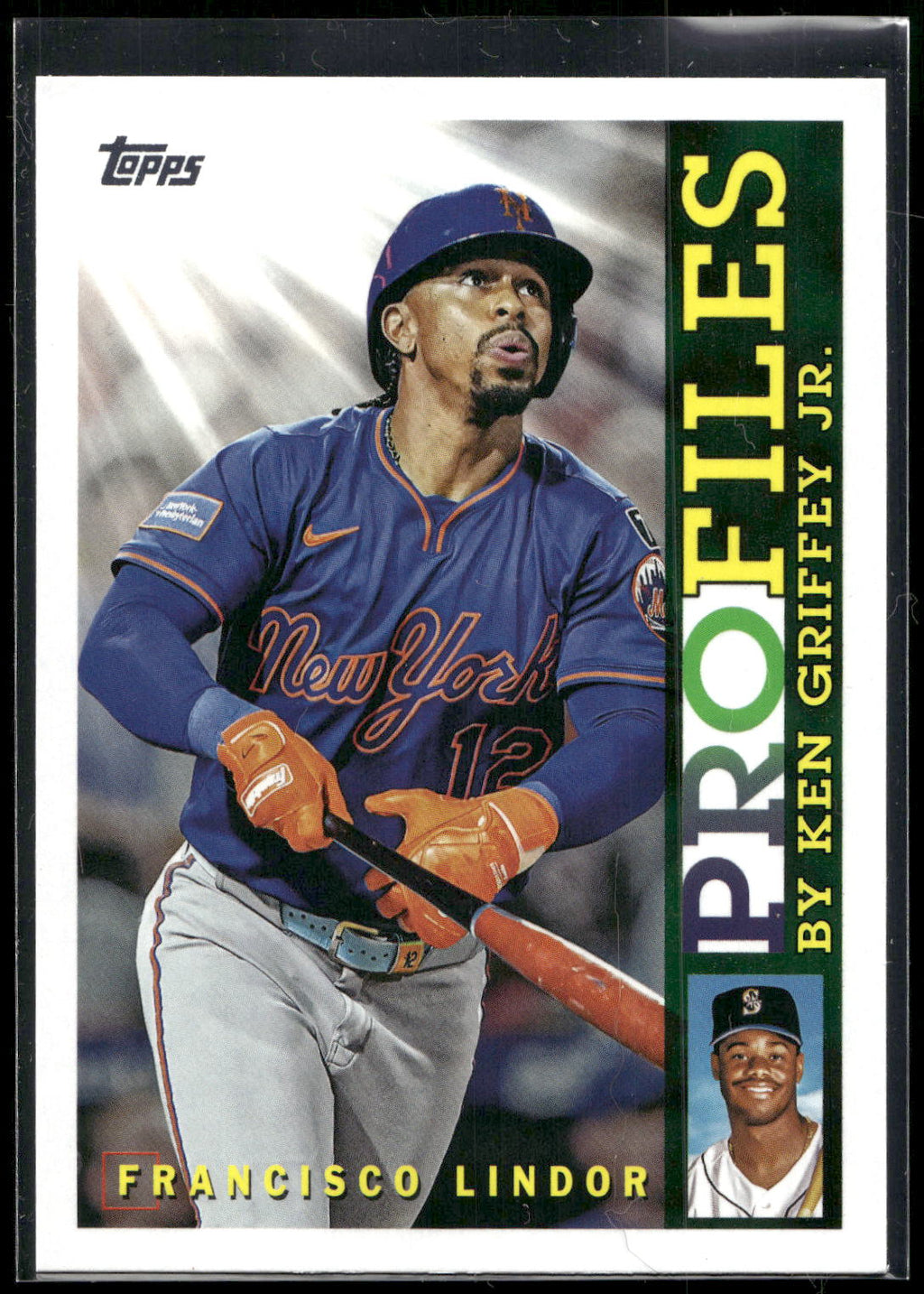 2026 Topps #TP-10 Francisco Lindor Profiles