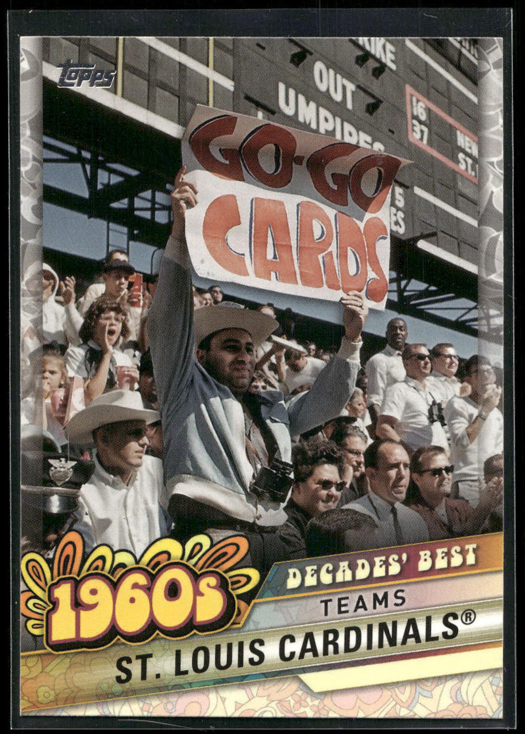 2020 Topps #DB-25 St. Louis Cardinals Decades' Best (Series One)