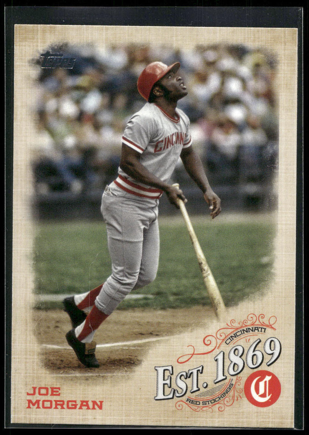 2019 Topps Update #EST-6 Joe Morgan Est. 1869