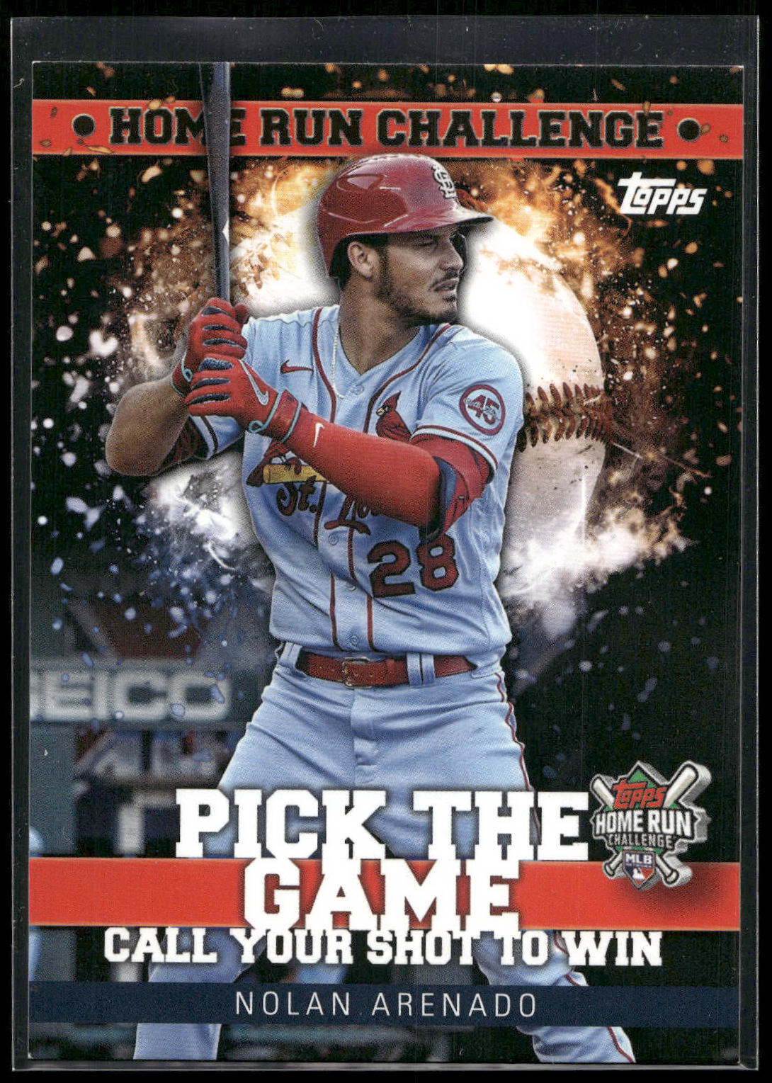 2022 Topps #HRC-19 Nolan Arenado Home Run Challenge Code Cards (Series One)