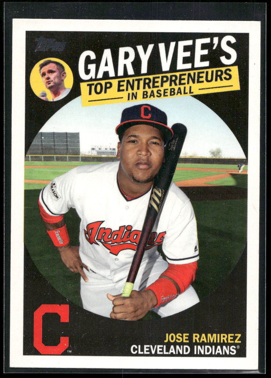 2019 Topps #GV-5 Jose Ramirez Gary Vee's Top Entrepreneurs in Baseball