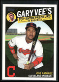 2019 Topps #GV-5 Jose Ramirez Gary Vee's Top Entrepreneurs in Baseball