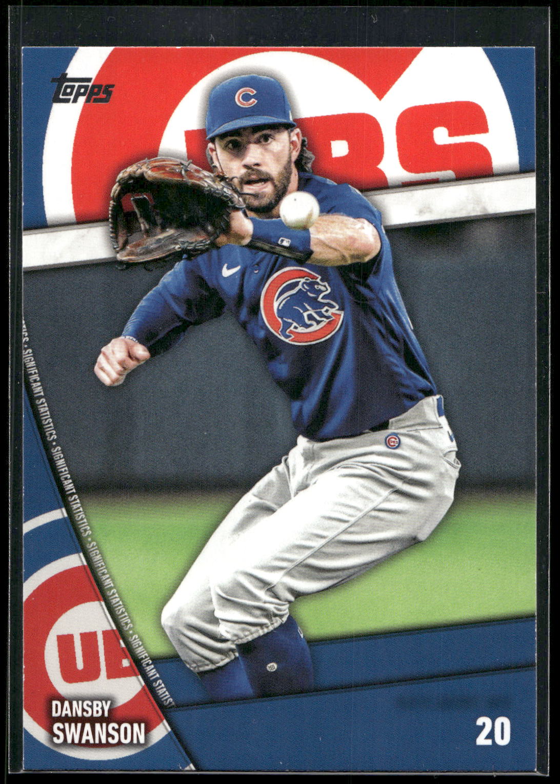 2024 Topps #SS-16 Dansby Swanson Significant Statistics