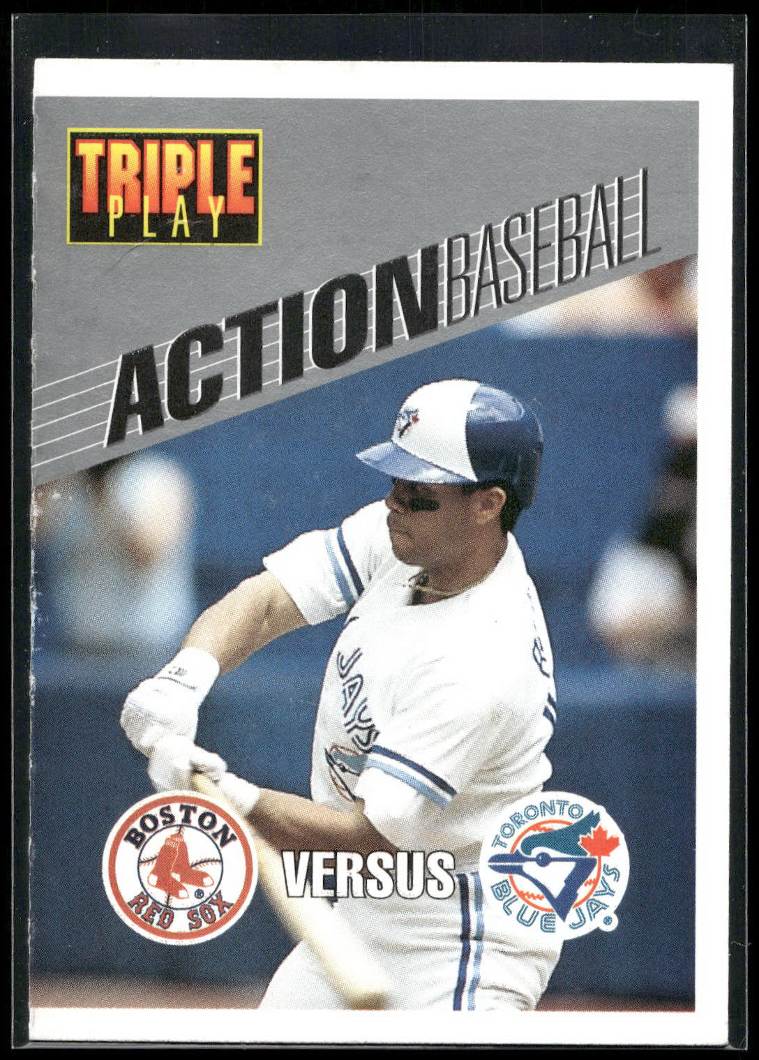 1993 Triple Play #13 Red Sox vs Blue Jays Action Baseball Game
