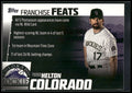 2019 Topps #FF-10 Todd Helton Franchise Feats