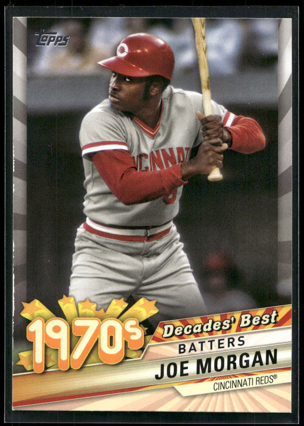 2020 Topps #DB-45 Joe Morgan Decades' Best (Series Two)
