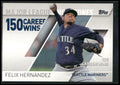 2017 Topps #MLM-15 Felix Hernandez Major League Milestones