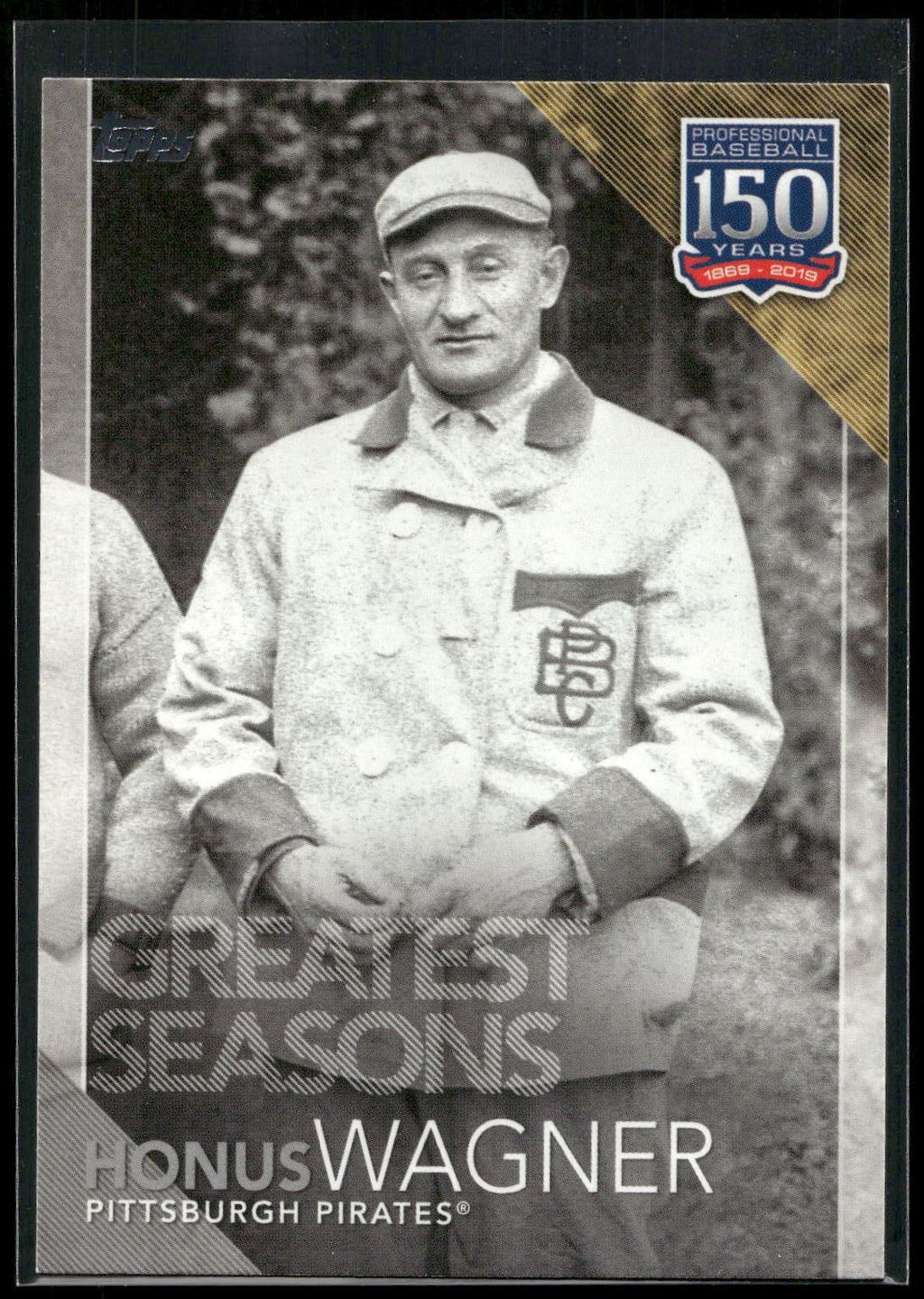 2019 Topps #GS-22 Honus Wagner 150 Years - Greatest Seasons