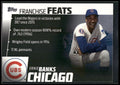 2019 Topps #FF-6 Ernie Banks Franchise Feats