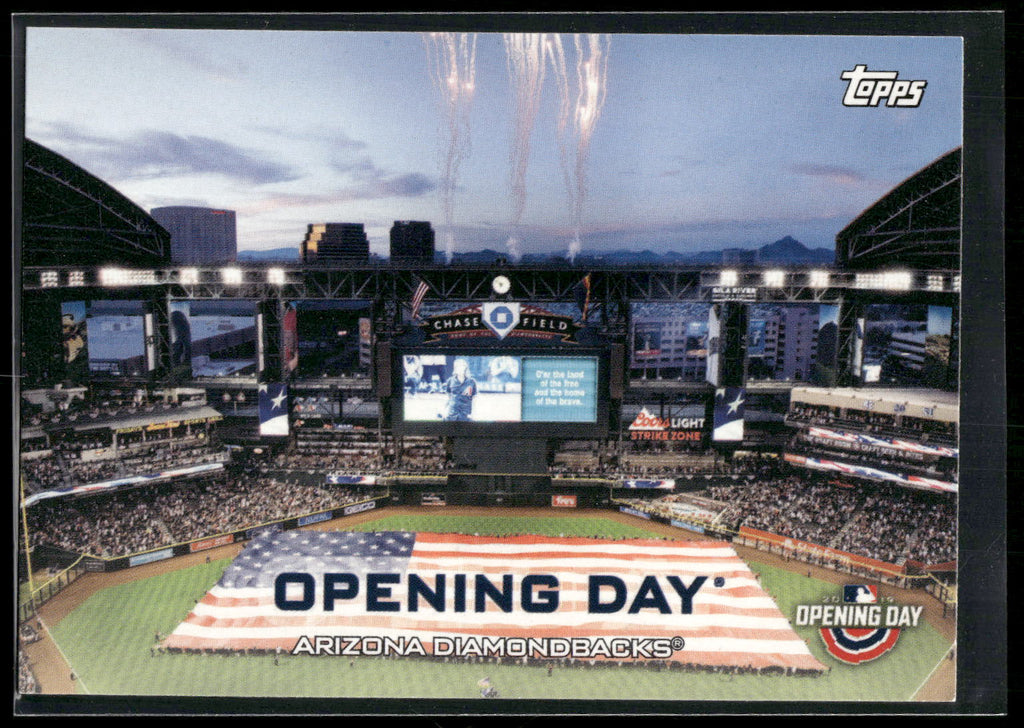 2019 Topps Opening Day #ODB-AD Arizona Diamondbacks Opening Day
