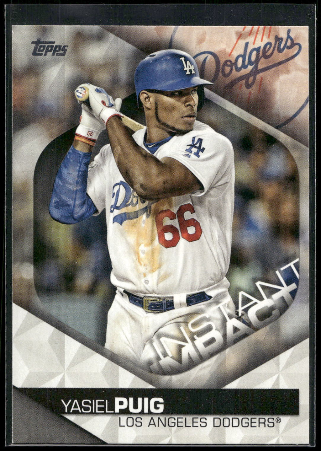 2018 Topps #II-29 Yasiel Puig Instant Impact