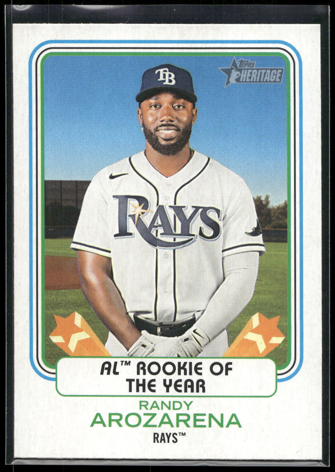 2022 Topps Heritage #AW-6 Randy Arozarena Award Winners