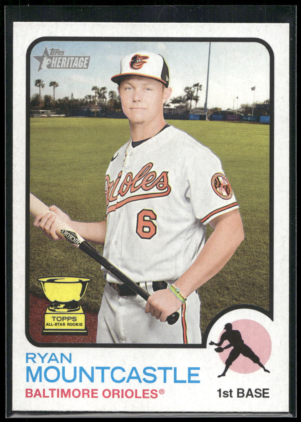 2022 Topps Heritage #551 Ryan Mountcastle