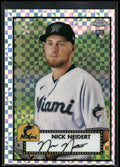 2021 Topps Chrome Platinum Anniversary #53 Nick Neidert X-Fractor