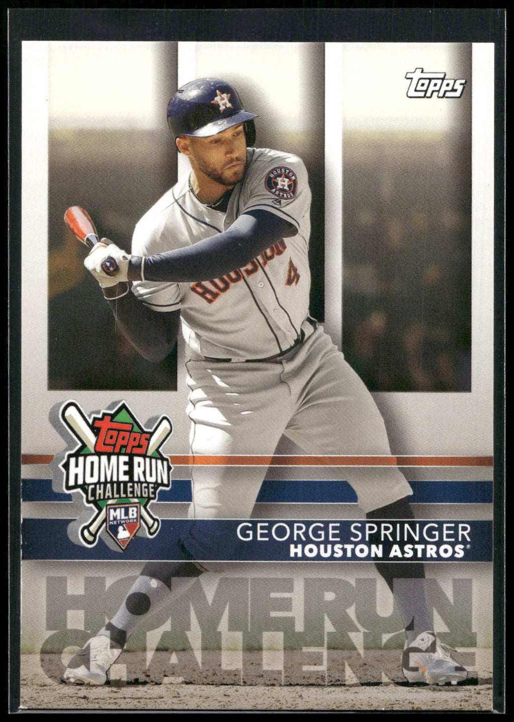 2020 Topps #HRC-14 George Springer Home Run Challenge (Series Two)