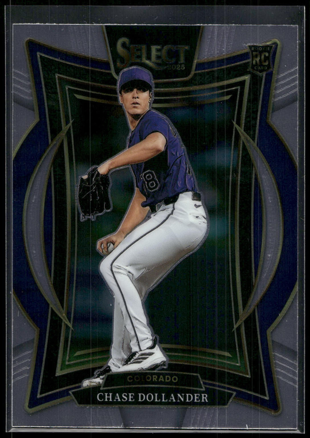 2025 Panini Select #25 Chase Dollander